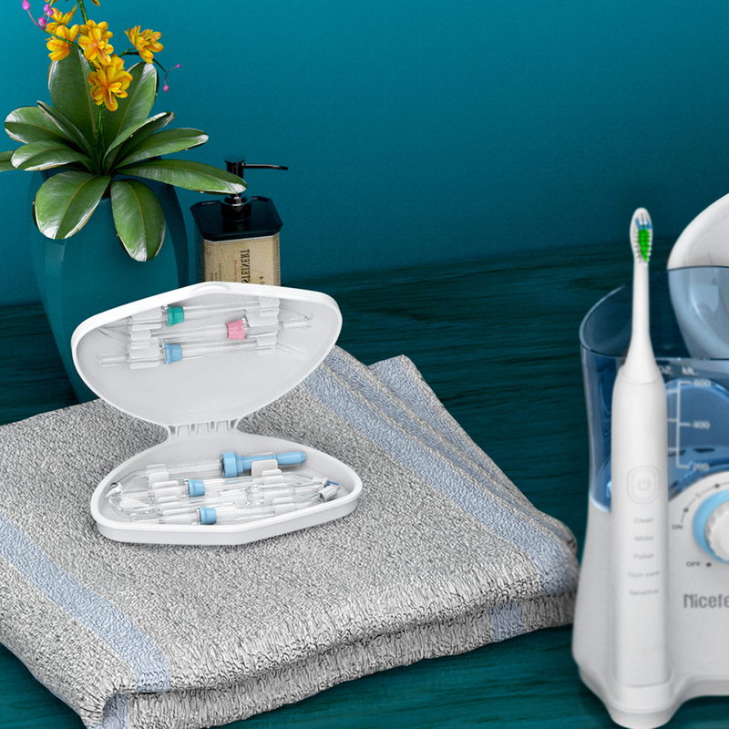 Вода Flosser зубной щетки зубоврачебных продуктов звуковая для танка ABS OEM семьи 600ml белого
