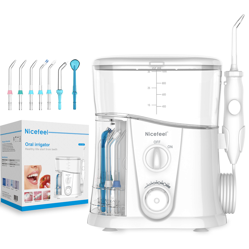 Белая вода Flosser танка с соплом ABS качества еды для устной заботы