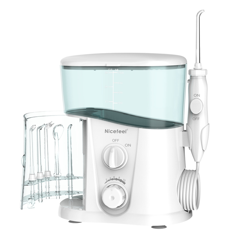 Белая вода Flosser танка с соплом ABS качества еды для устной заботы