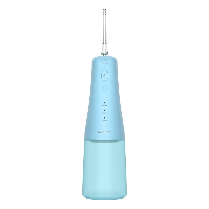 300 мл высокое давление Nicefeel Вода Flosser 1400mAh Нормальные / мягкие / пульсные / мгновенный спрей режимы