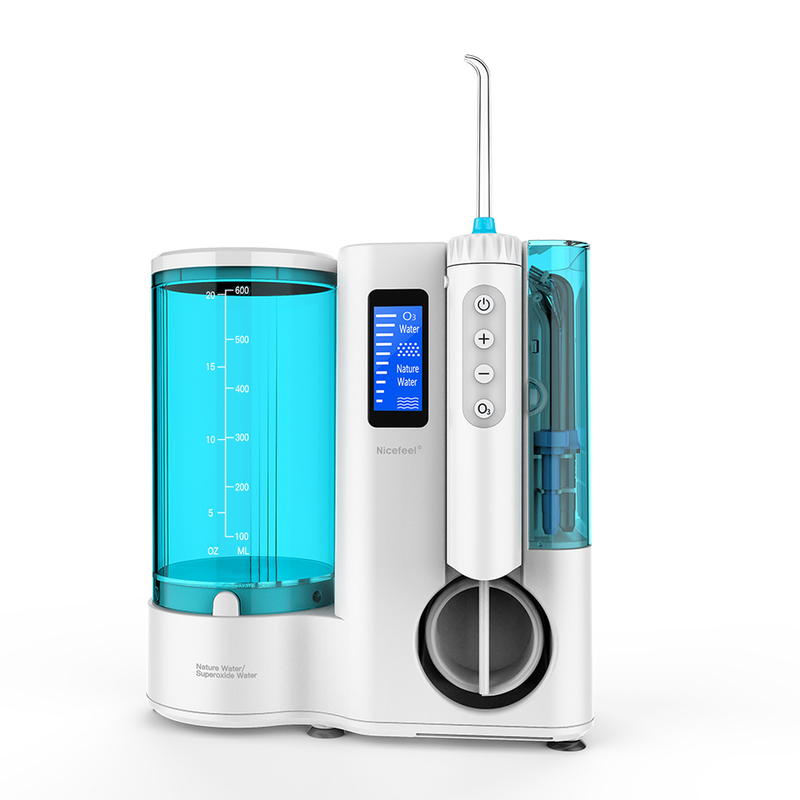 Вода Flosser 240V Irrigator белого озона устная зубоврачебная с высоким светом СИД давления