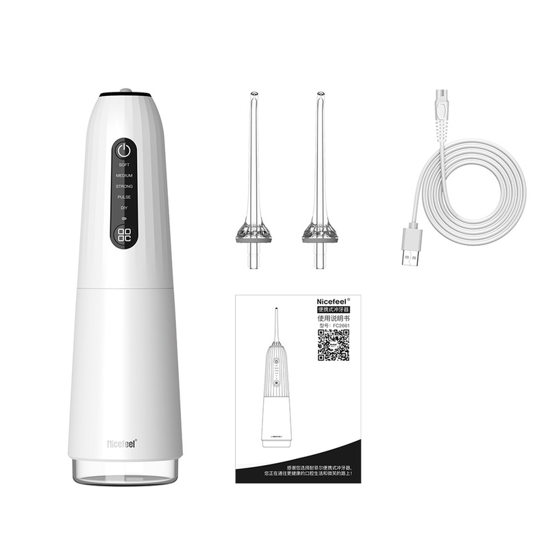 DIY Water Flosser 2000mA * AA батареи 300 мл емкость резервуара с водой 18,5 * 8,5 * 5,5 см
