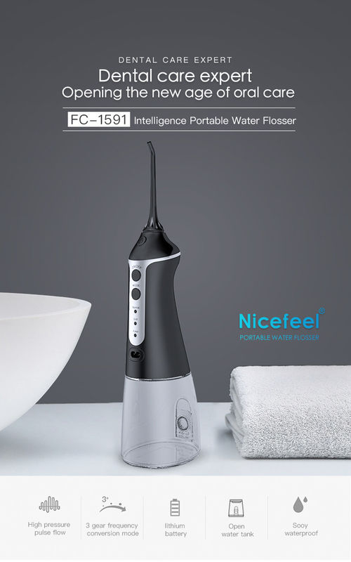 Подача ИМПа ульс давления Flosser 30-100psi воды DC5V Nicefeel бесшнуровая высокая