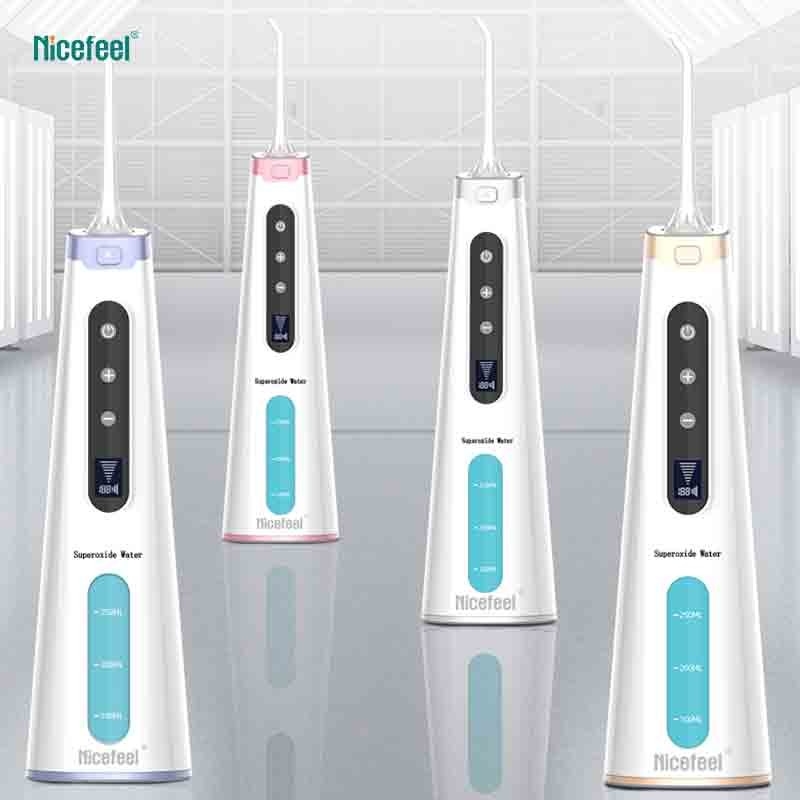вода Flosser устное Irrigator супероксида 1600mAh Nicefeel для устной заботы